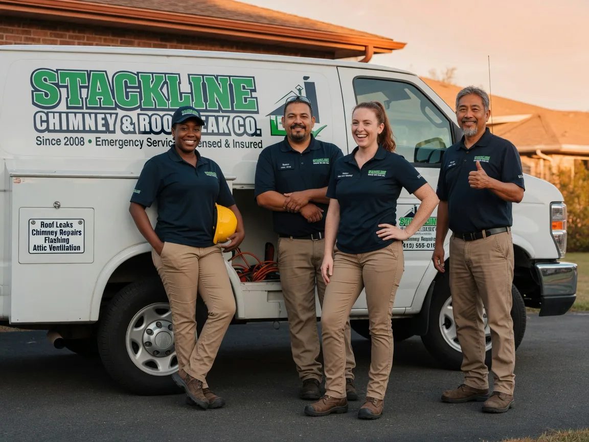 Chimney flashing repair company in Martinsburg, OH